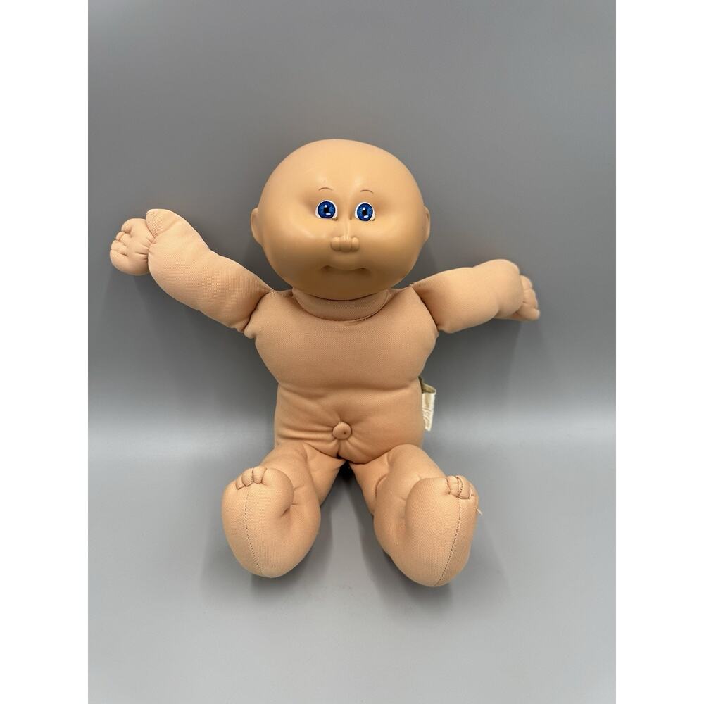 Vintage 1980’s Coleco Cabbage Patch Kids Doll Bald Blue Eyes 13”